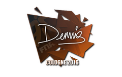 Sticker | dennis | Cologne 2016