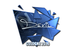 Autocolante | DEVIL (Foil) | Cologne 2016