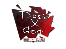 Klistermærke | Dosia | Cologne 2016