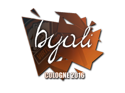 Klistermærke | byali | Cologne 2016