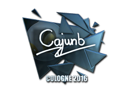 Sticker | cajunb (Foil) | Cologne 2016