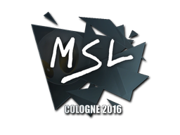 Klistermærke | MSL | Cologne 2016