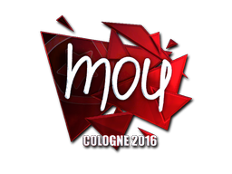 Klistermærke | mou (Folie) | Cologne 2016