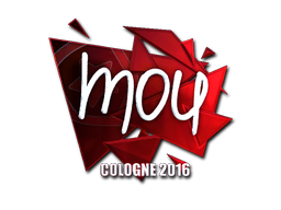 Sticker | mou  | Cologne 2016