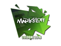 Sticker | markeloff | Cologne 2016