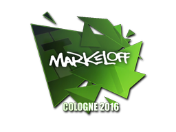 Samolepka | markeloff | ESL Cologne 2016