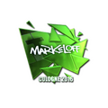 Sticker | markeloff (Foil) | Cologne 2016 image 120x120