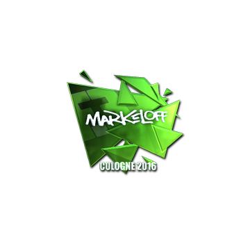 Sticker | markeloff (Foil) | Cologne 2016 image 360x360