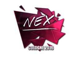 Klistremerke | nex (folie) | Cologne 2016