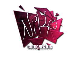 สติกเกอร์ | NiKo (ฟอยล์) | Cologne 2016