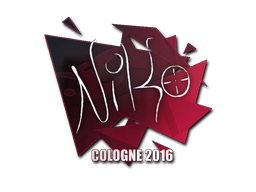 Adesivo | NiKo | Colônia 2016