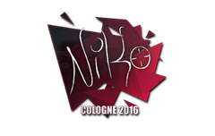 Sticker | NiKo | Cologne 2016