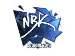 Sticker | NBK- (Glimmend) | Cologne 2016