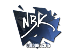 Abțibild | NBK- | Cologne 2016