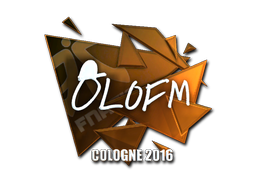 Стикер | olofmeister (ламиниран) | Cologne 2016