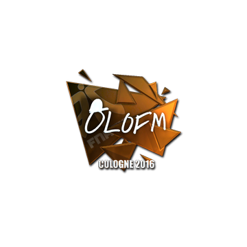 Sticker | olofmeister (Foil) | Cologne 2016 image 360x360