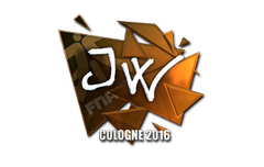 Sticker | JW (Foil) | Cologne 2016