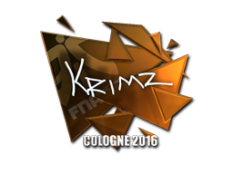 Sticker | KRIMZ (Foil) | Cologne 2016