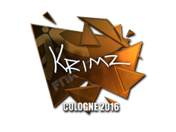 สติกเกอร์ | KRIMZ (ฟอยล์) | Cologne 2016