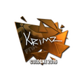 Sticker | KRIMZ (Foil) | Cologne 2016 image 120x120