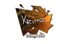 Sticker | KRIMZ (Foil) | Cologne 2016