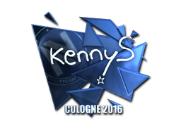 Adesivo | kennyS (Brilhante) | Colônia 2016