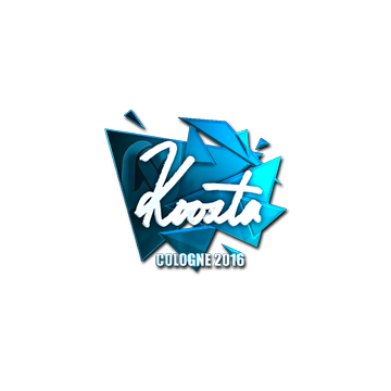Sticker | koosta (Foil) | Cologne 2016 image 360x360