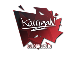 Klistermærke | karrigan | Cologne 2016