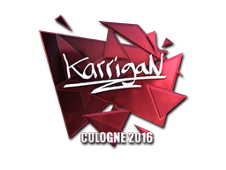 Klistermærke | karrigan (Folie) | Cologne 2016