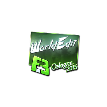 Sticker | WorldEdit (Foil) | Cologne 2015 image 360x360