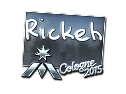 Наклейка | Rickeh (металлическая) | Кёльн 2015