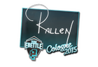 Sticker | rallen | Cologne 2015