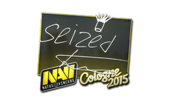 Sticker | seized | Cologne 2015