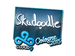 Sticker | Skadoodle (Glimmend) | Cologne 2015