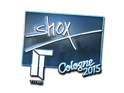 Стикер | shox (ламиниран) | Cologne 2015