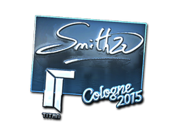 Klistermärke | SmithZz (Foil) | Cologne 2015