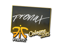 印花 | pronax | 2015年科隆锦标赛
