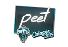 Sticker | peet | Cologne 2015