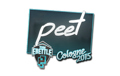 Sticker | peet | Cologne 2015