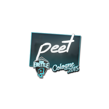Sticker | peet | Cologne 2015 image 360x360