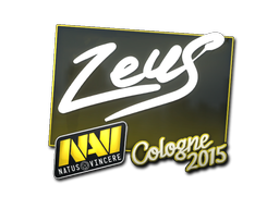Klistermærke | Zeus | Cologne 2015