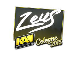 สติกเกอร์ | Zeus | Cologne 2015