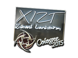 สติกเกอร์ | Xizt (ฟอยล์) | Cologne 2015