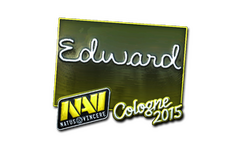 Sticker | Edward (Foil) | Cologne 2015