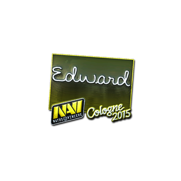 Sticker | Edward (Foil) | Cologne 2015 image 360x360