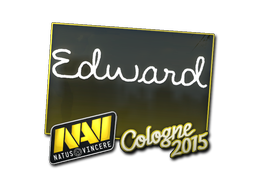 Klistermærke | Edward | Cologne 2015