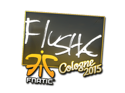 Наклейка | flusha | Кёльн 2015