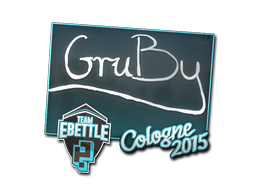 Pegatina | GruBy | Colonia 2015