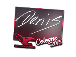 Klistermärke | denis | Cologne 2015