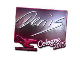 Sticker | denis (Foil) | Cologne 2015